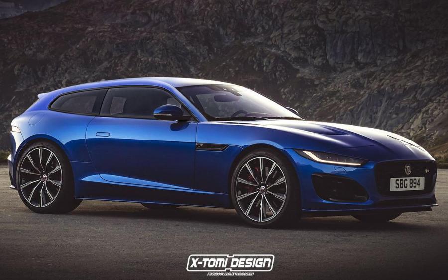 Jaguar F-Type R ShootingBrake by X-Tomi Design '2019